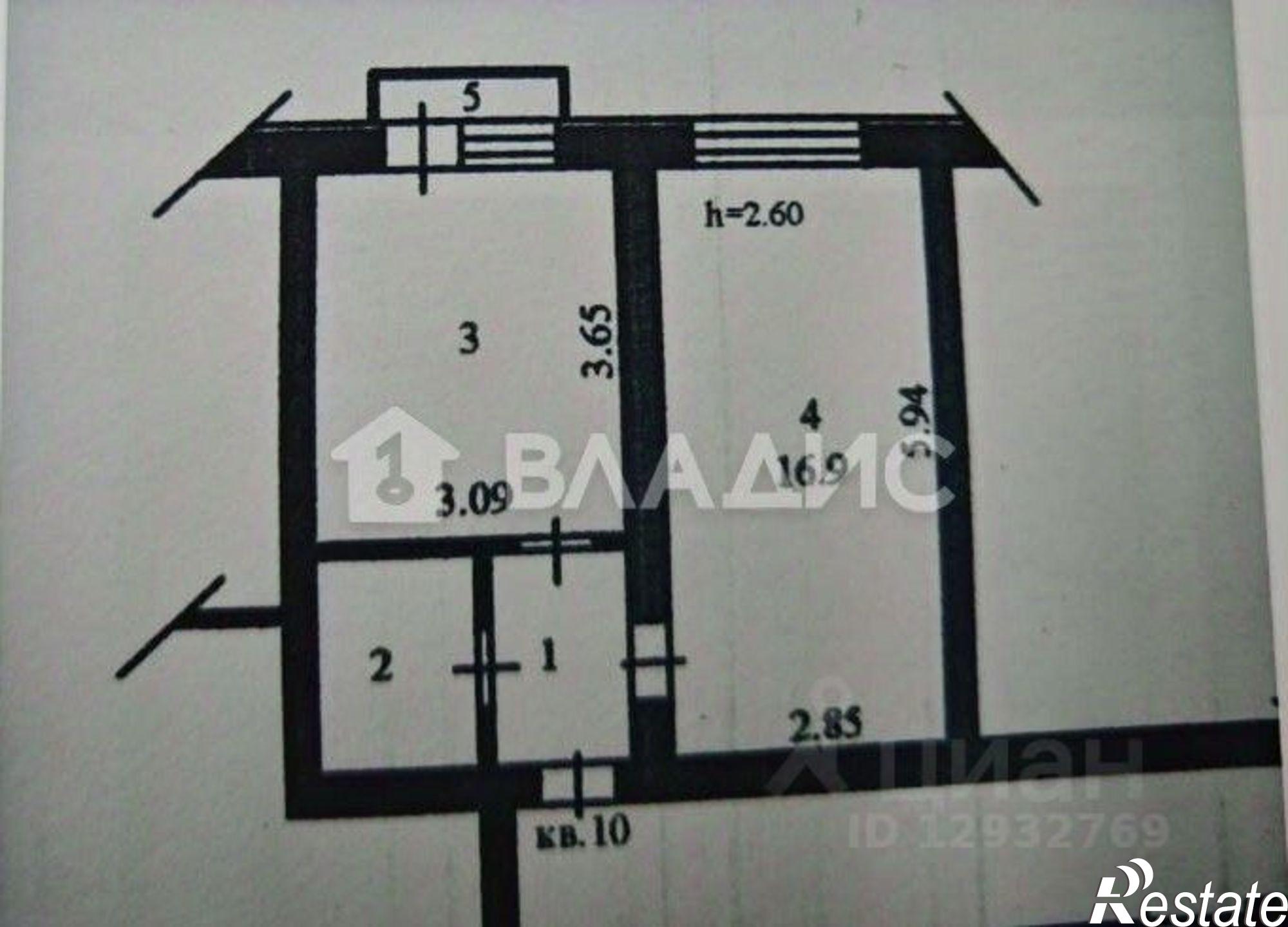 Купить квартиру за 3 350 000 рублей на ул Семейная, 8