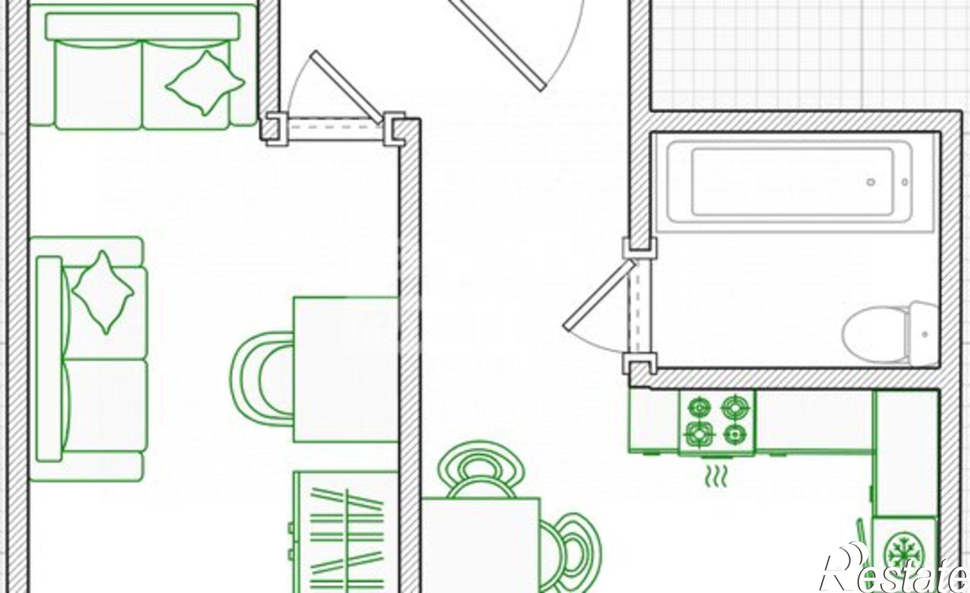 Купить квартиру за 2 498 000 рублей на улица Терновского, 176