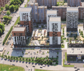 2-комн, 68 кв м, этаж 7/18 Тернопольская улица, 20