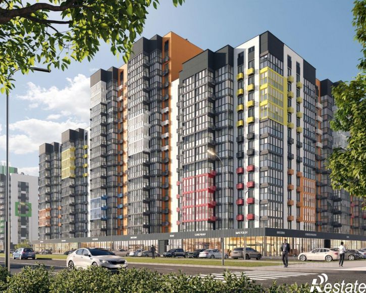 3-комн квартира в новом доме ул Алая, 74,  д. 74