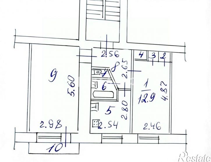 2-комн квартира Пенза, улица Карпинского, 34