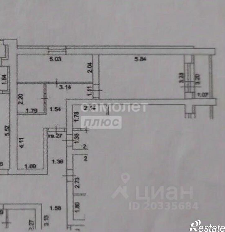 1-комн квартира Пензенский район, Засечное с.