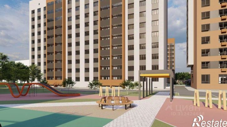 2-комн квартира в новом доме улица Бутузова, 5